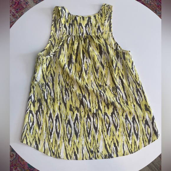 Current Affair Yellow, Gray, and White Tank - Picture 5 of 5